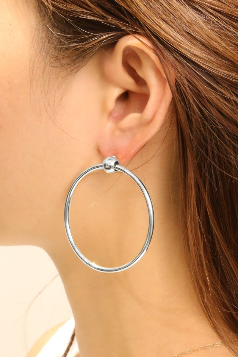 SJE310766 14K Faye Knocker Post Earrings - MiMi Wholesale