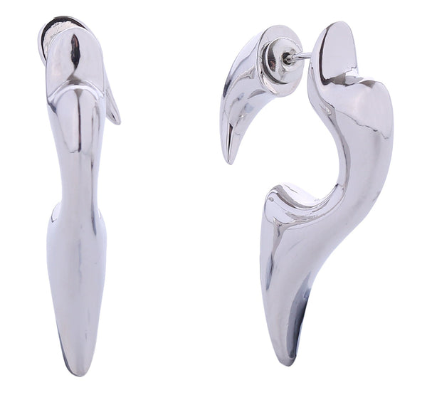 SJE310784 14K Angel Wings Post Earrings - MiMi Wholesale