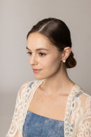 SJE310923 14K Radiant Pearl Post Earrings - MiMi Wholesale