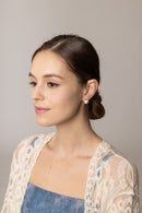 SJE310923 14K Radiant Pearl Post Earrings - MiMi Wholesale