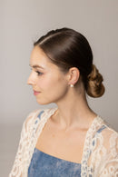 SJE310923 14K Radiant Pearl Post Earrings - MiMi Wholesale