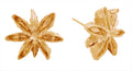 SJE311000 14K Star Anise Post Earrings - MiMi Wholesale