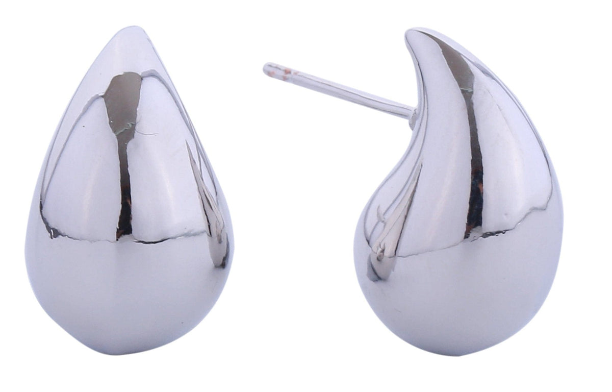 SJE311014 14K Daily Raindrop Post Earrings - MiMi Wholesale