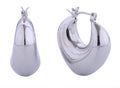 SJE311016 14K Puffed Pincatch Earrings - MiMi Wholesale