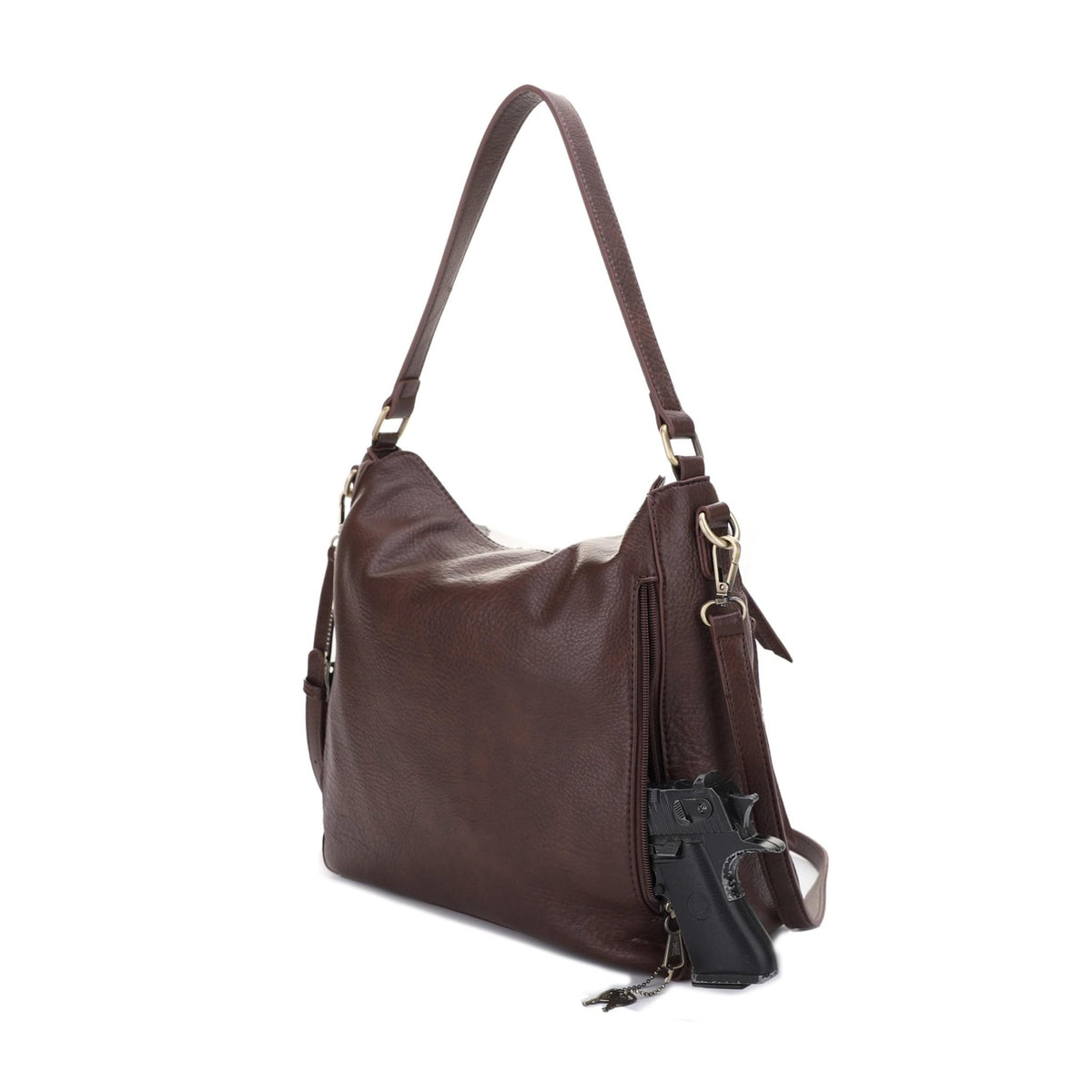 SMC60136 Janie Concealed Carry Crossbody/Shoulder Bag - MiMi Wholesale