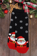 SS1007 Assorted Fuzzy Christmas Socks 12 Piece Pack - MiMi Wholesale