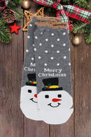 SS1010 Assorted Fuzzy Christmas Socks 12 Piece Pack - MiMi Wholesale
