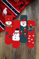 SS1012 Assorted 12 Pack Christmas Socks - MiMi Wholesale