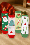 SS1016 Assorted 12 Pack Christmas Socks - MiMi Wholesale