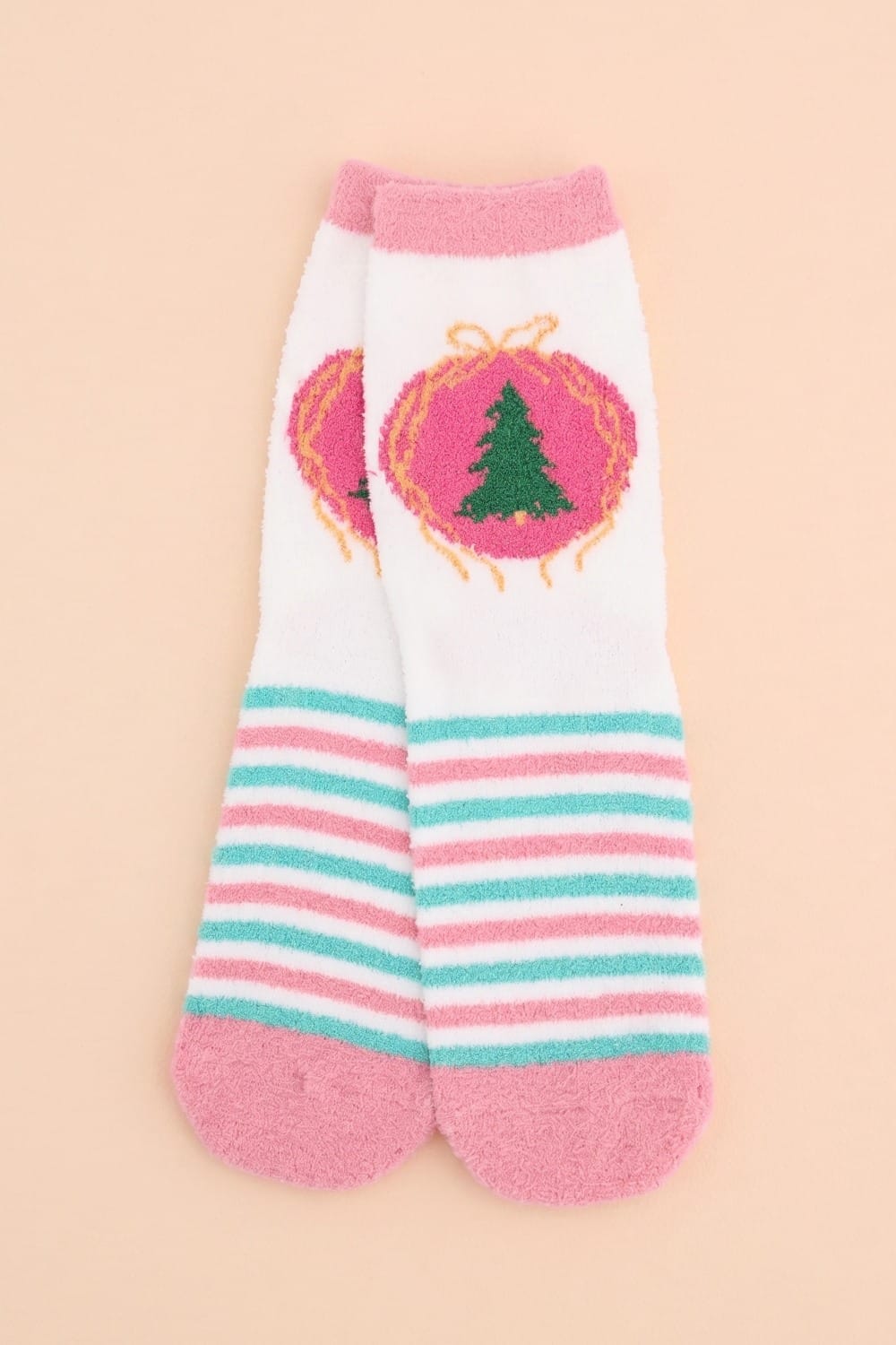 SS1018 Christmas Fuzzy Socks Set - MiMi Wholesale