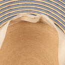 STC0021 Raffia Stripe Sun Hat - MiMi Wholesale