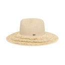 STH0028 Chloe Layered Fringe Brim Hat - MiMi Wholesale