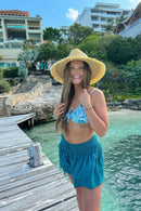 STH0030 Gloria Fringe Panama Hat - MiMi Wholesale