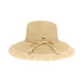 STH0030 Gloria Fringe Panama Hat - MiMi Wholesale