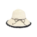 STH0032 Luisa Fringe Trim Cloche Hat - MiMi Wholesale
