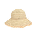 STH0032 Luisa Fringe Trim Cloche Hat - MiMi Wholesale