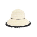 STH0032 Luisa Fringe Trim Cloche Hat - MiMi Wholesale