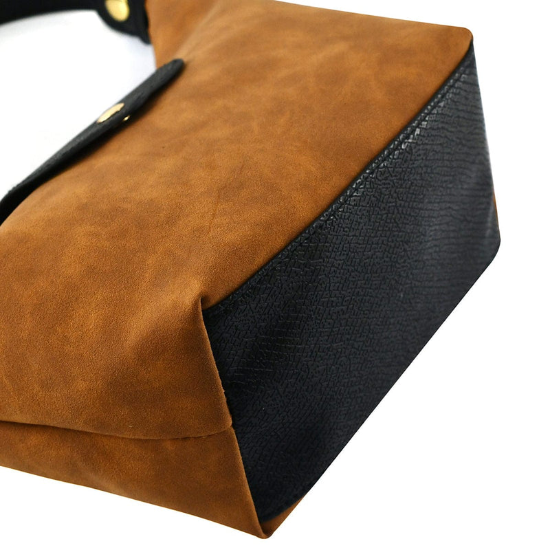 SU780 Faux Suede Convertible Clutch/Shoulder/Crossbody Bag - MiMi Wholesale