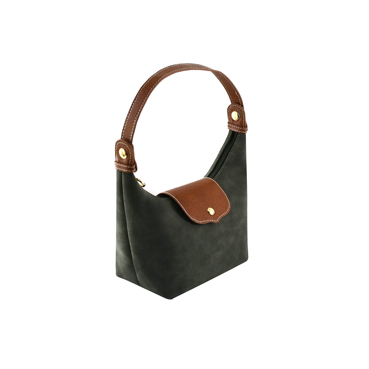 SU780 Faux Suede Convertible Clutch/Shoulder/Crossbody Bag - MiMi Wholesale