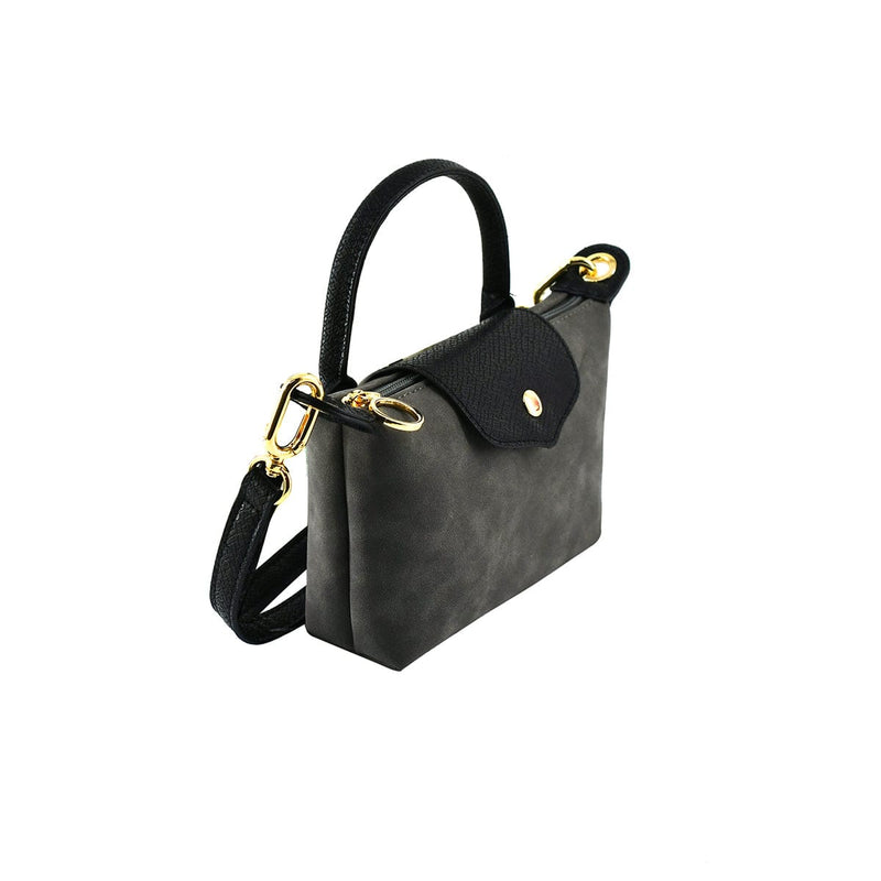 SU781 Faux Suede Mini Crossbody Bag - MiMi Wholesale