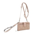 SV32087WW Jolie Crossbody Wallet With Boho Wrist Strap - MiMi Wholesale