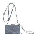 SV32087WW Jolie Crossbody Wallet With Boho Wrist Strap - MiMi Wholesale