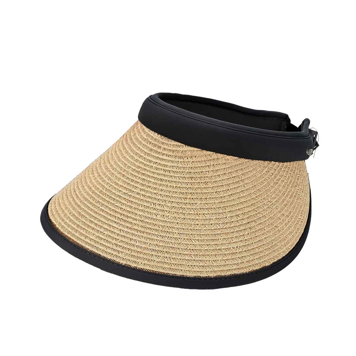 SVC0036 Straw Visor with Adjust band - MiMi Wholesale