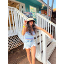 SVC0036 Straw Visor with Adjust band - MiMi Wholesale