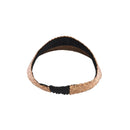 SVE0053 Textured Wheat Straw Visor - MiMi Wholesale
