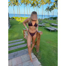 SVE0053 Textured Wheat Straw Visor - MiMi Wholesale