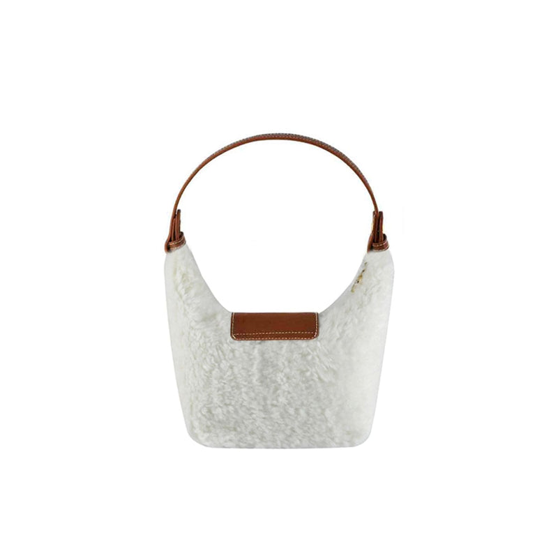 SW780 Shearling Convertible Clutch/Shoulder/Crossbody Bag - MiMi Wholesale