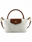 SW781 Shearling Mini Crossbody Bag - MiMi Wholesale
