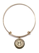 TB9153 Assorted 12 Piece Zodiac Sign Bangle Pack - MiMi Wholesale