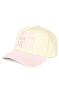 TCM0011 Girls Just Wanna Have Sun Trucker Hat - MiMi Wholesale