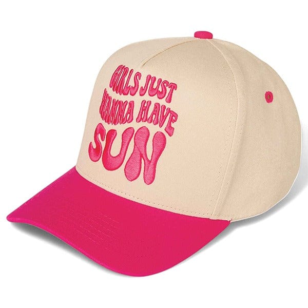 TCM0011 Girls Just Wanna Have Sun Trucker Hat - MiMi Wholesale
