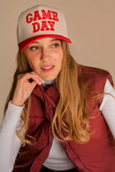 TCM0015 "GAME DAY" Trucker Hat - MiMi Wholesale