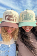 TCM0018 Tequila Cowboy Puff Embroidered Hat - MiMi Wholesale