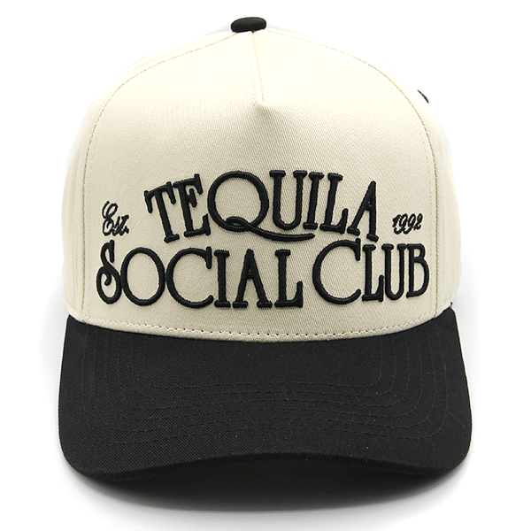 TCM0027 Tequila Social Club Embroidered Trucker Hat - MiMi Wholesale