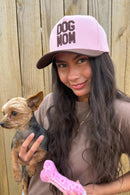 TCM0028 "DOG MOM" Puff Embroidered Trucker Hat - MiMi Wholesale