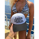 TCM0034 Aspire to Retire Puff Embroidered Trucker Hat - MiMi Wholesale