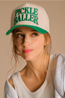 TCM0035 Pickle Baller Embroidered Trucker Hat - MiMi Wholesale