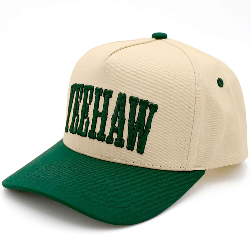 TCM0046 "YEEHAW" Puff Embroidered Trucker Hat - MiMi Wholesale