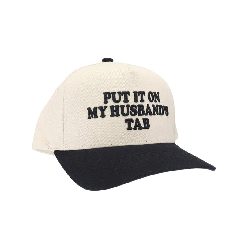 TCM0050 Puff Embroidered Put It On My Husband's Tab Trucker Hat - MiMi Wholesale