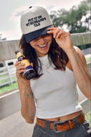 TCM0050 Puff Embroidered Put It On My Husband's Tab Trucker Hat - MiMi Wholesale