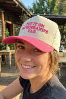 TCM0050 Puff Embroidered Put It On My Husband's Tab Trucker Hat - MiMi Wholesale
