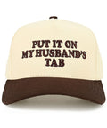 TCM0050 Puff Embroidered Put It On My Husband's Tab Trucker Hat - MiMi Wholesale
