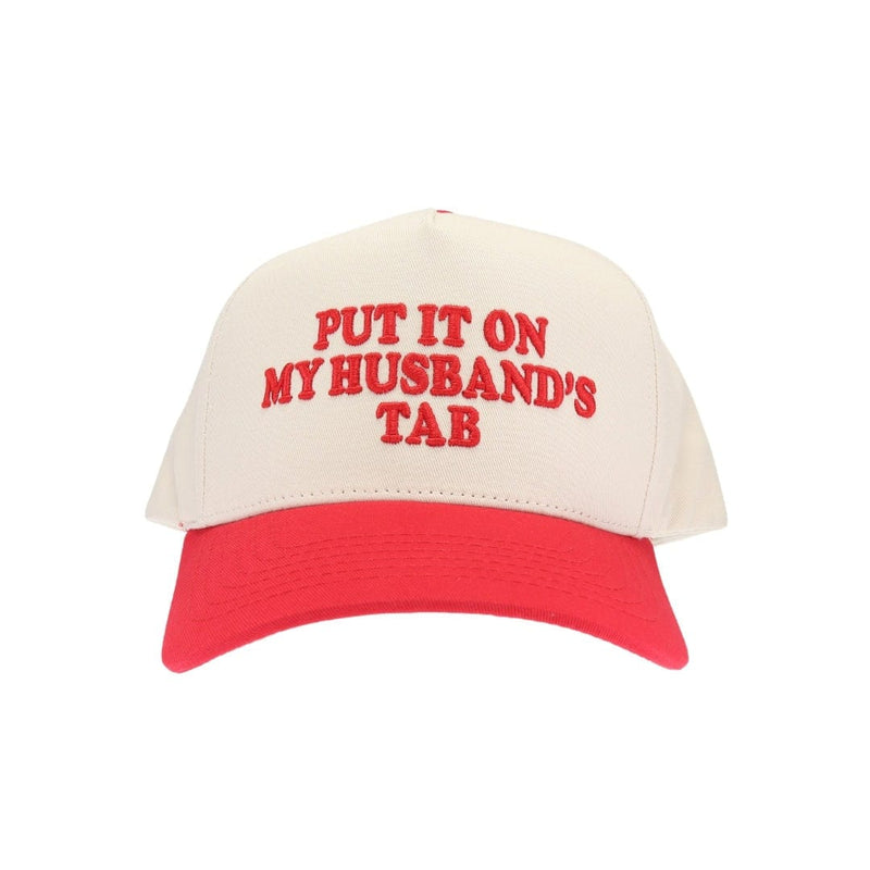 TCM0050 Puff Embroidered Put It On My Husband's Tab Trucker Hat - MiMi Wholesale