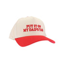 TCM0051 Puff Embroidered Put It On My Dad's Tab Trucker Hat - MiMi Wholesale