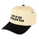 TCM0051 Puff Embroidered Put It On My Dad's Tab Trucker Hat - MiMi Wholesale