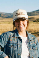 TCM0051 Puff Embroidered Put It On My Dad's Tab Trucker Hat - MiMi Wholesale